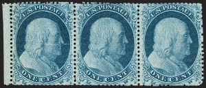 Sale 1217, Lot 751, 1c-3c 1857-60 Issue (Scott 18-26A)