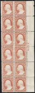 Sale 1217, Lot 762, 1c-3c 1857-60 Issue (Scott 18-26A)