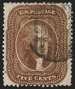 Sale 1217, Lot 776, 5c 1857-60 Issue (Scott 27-30A)