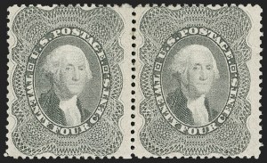 Sale 1217, Lot 792, 10c-90c 1857-60 Issue (Scott 31-39)