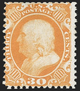 Sale 1217, Lot 809, 1875 Reprint of 1857-60 Issue (Scott 40-47)
