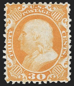 Sale 1217, Lot 810, 1875 Reprint of 1857-60 Issue (Scott 40-47)