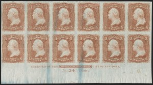 Sale 1217, Lot 815, 1861-66 Issue (Scott 56-78)