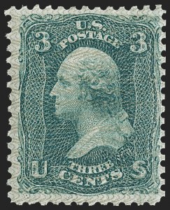 Sale 1217, Lot 819, 1861-66 Issue (Scott 56-78)