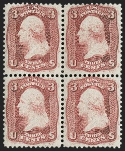 Sale 1217, Lot 821, 1861-66 Issue (Scott 56-78)