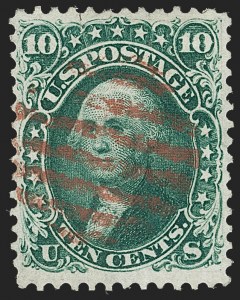Sale 1217, Lot 823, 1861-66 Issue (Scott 56-78)