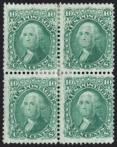 Sale 1217, Lot 836, 1861-66 Issue (Scott 56-78)
