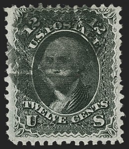 Sale 1217, Lot 854, 1867-68 Grilled Issue (Scott 79-101)