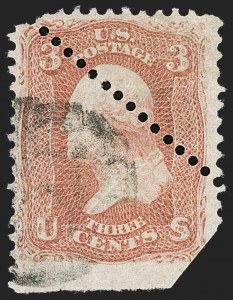 Sale 1217, Lot 859, 1867-68 Grilled Issue (Scott 79-101)