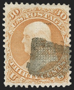Sale 1217, Lot 864, 1867-68 Grilled Issue (Scott 79-101)