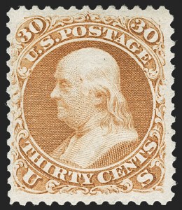 Sale 1217, Lot 876, 1875 Re-Issue of 1861-66 Issue (Scott 102-111)