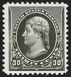 Sale 1217, Lot 985, 1890-93 Issue (Scott 219-229)