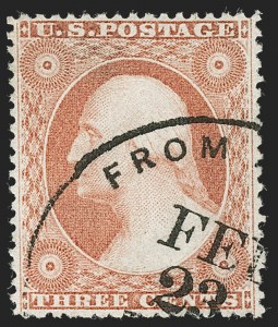 Sale Number 1219, Lot Number 101, 3c 1857-60 Issue (Scott 25-26A)