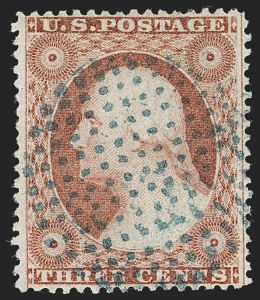 Sale 1219, Lot 104, 3c 1857-60 Issue (Scott 25-26A)