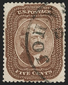 Sale Number 1219, Lot Number 116, 5c 1857-60 Issue (Scott 27-30A)