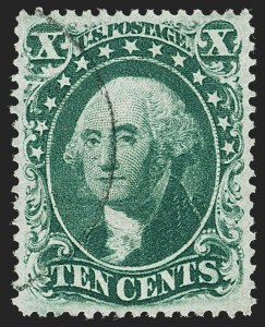 Sale 1219, Lot 123, 10c-12c 1857-60 Issue (Scott 31-36B)