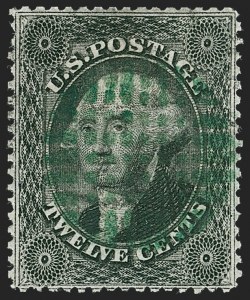 Sale 1219, Lot 130, 10c-12c 1857-60 Issue (Scott 31-36B)