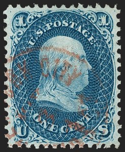 Sale 1219, Lot 155, 1861-66 Issue (Scott 56-63)