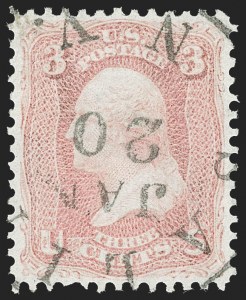 Sale 1219, Lot 157, 1861-66 Issue, cont. (Scott 64-66)