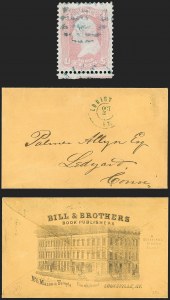 Sale 1219, Lot 159, 1861-66 Issue, cont. (Scott 64-66)