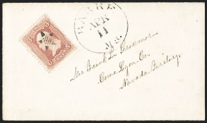 Sale 1219, Lot 163, 1861-66 Issue, cont. (Scott 64-66)