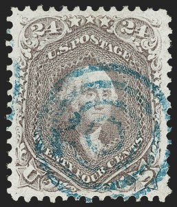 Sale 1219, Lot 190, 1861-66 Issue, cont. (Scott 67-70d)