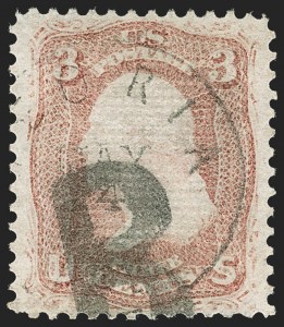 Sale 1219, Lot 234, 1867-68 Grilled Issue (Scott 79-101)
