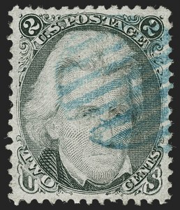 Sale Number 1219, Lot Number 237, 1867-68 Grilled Issue (Scott 79-101)