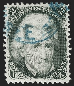 Sale 1219, Lot 239, 1867-68 Grilled Issue (Scott 79-101)