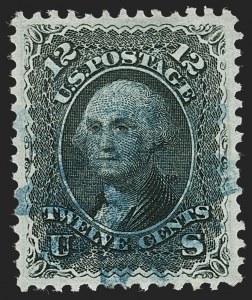 Sale 1219, Lot 244, 1867-68 Grilled Issue (Scott 79-101)