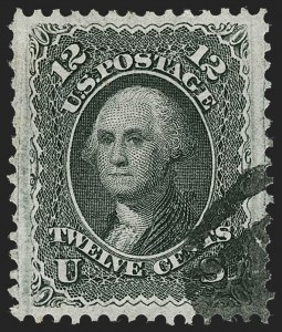 Sale 1219, Lot 253, 1867-68 Grilled Issue (Scott 79-101)