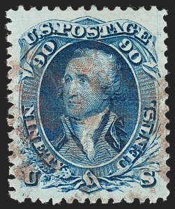 Sale Number 1219, Lot Number 257, 1867-68 Grilled Issue (Scott 79-101)