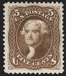Sale 1219, Lot 261, 1875 Re-Issue of 1861-66 Issue (Scott 102-111)