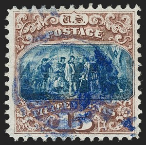 Sale 1219, Lot 307, 6c-15c 1869 Pictorial Issue (Scott 115-119)