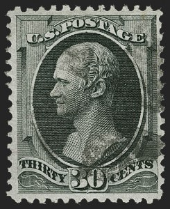 Sale 1219, Lot 342, 1870-71 National Bank Note Co. Grilled Issue (Scott 134-144)