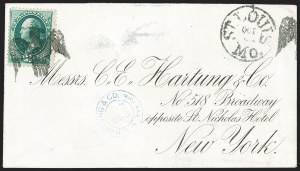 Sale 1219, Lot 355, 1870-71 National Bank Note Co. Ungrilled Issue (Scott 145-155)