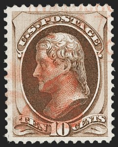 Sale 1219, Lot 360, 1870-71 National Bank Note Co. Ungrilled Issue (Scott 145-155)