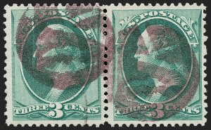 Sale 1219, Lot 371, 1873 Continental Bank Note Co. Issue (Scott 156-179)