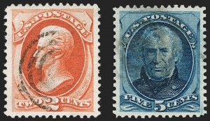 Sale 1219, Lot 381, 1873 Continental Bank Note Co. Issue (Scott 156-179)