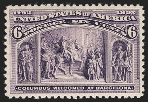 Sale Number 1219, Lot Number 427, 1893 Columbian Issue (Scott 230-245)