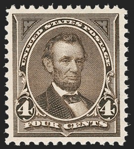 Sale 1219, Lot 462, 1895 Watermarked Bureau Issue (Scott 264-278)