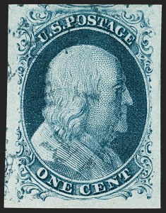 Sale 1219, Lot 53, 1c 1851 Issue (Scott 5-9)