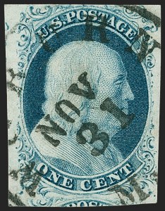 Sale 1219, Lot 54, 1c 1851 Issue (Scott 5-9)