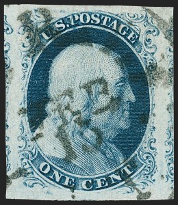 Sale 1219, Lot 55, 1c 1851 Issue (Scott 5-9)