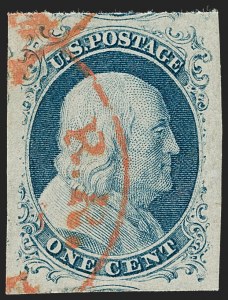 Sale 1219, Lot 57, 1c 1851 Issue (Scott 5-9)