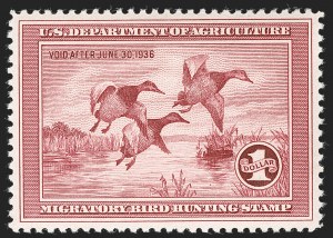 Sale Number 1219, Lot Number 612, Hunting Permits