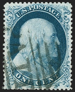 Sale Number 1219, Lot Number 87, 1c 1857-60 Issue (Scott 18-24)