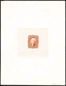 Sale 1221, Lot 1010, Essays and Proofs, 1847 thru 1868 Issues