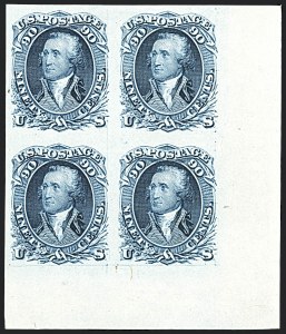 Sale 1221, Lot 1023, Essays and Proofs, 1847 thru 1868 Issues