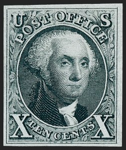 Sale 1221, Lot 1092, 1847 Issue and 1875 Reproduction (Scott 1-4)